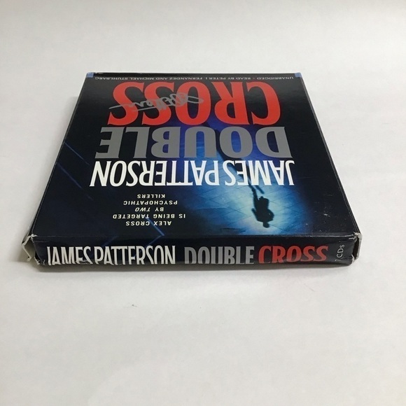 AUTOGRAPHED James Patterson Audiobook Double Cross Alex Cross 7 CD Unabridged - Picture 3 of 6